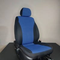 Авточехлы Ford Kuga жаккард синяя коса - auto-dress.ru - Екатеринбург